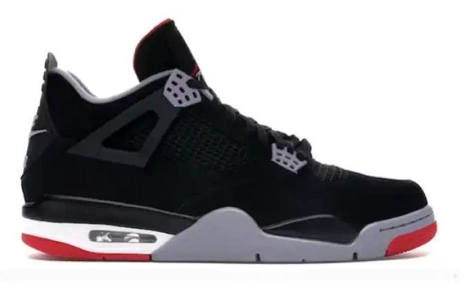 Rep Onekick 2019 Air 4 Jordan Retro 408452-060 Bred 0515